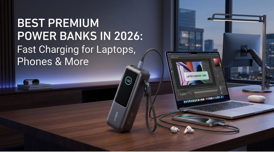 Best Premium Power Banks in 2026 Fast Charging for Laptops, Phones & More
