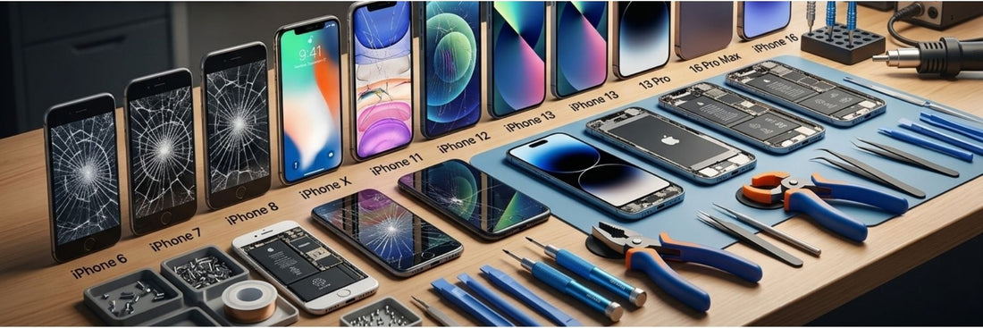 iPhone Screen Repair Prices UK (2026): iPhone 6 to iPhone 16 Pro Max