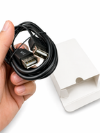 ZOOM VIEW OF THE USB CABLE FEMALE TO FEMALE