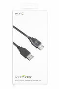 WYE USB A FEMALE TO FEMALE 2 FRONT SIDE WYEFLOW