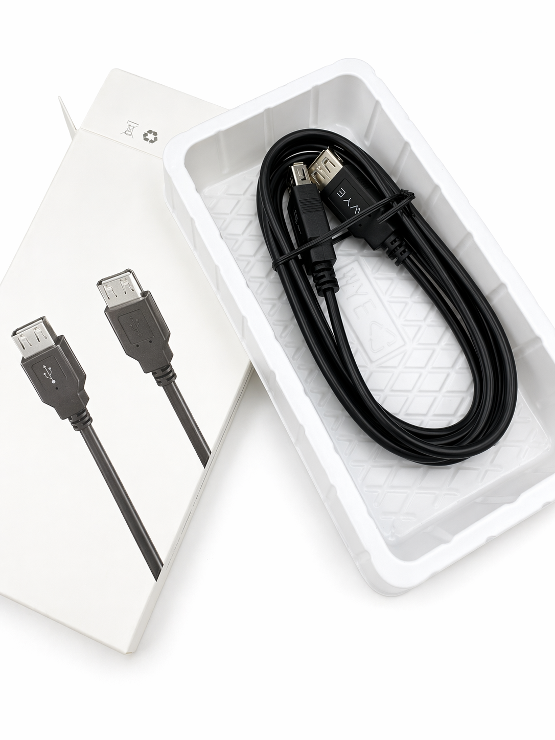 INSIDE THE BOX CABLE USB FEMALE TO FEMALE 2M 