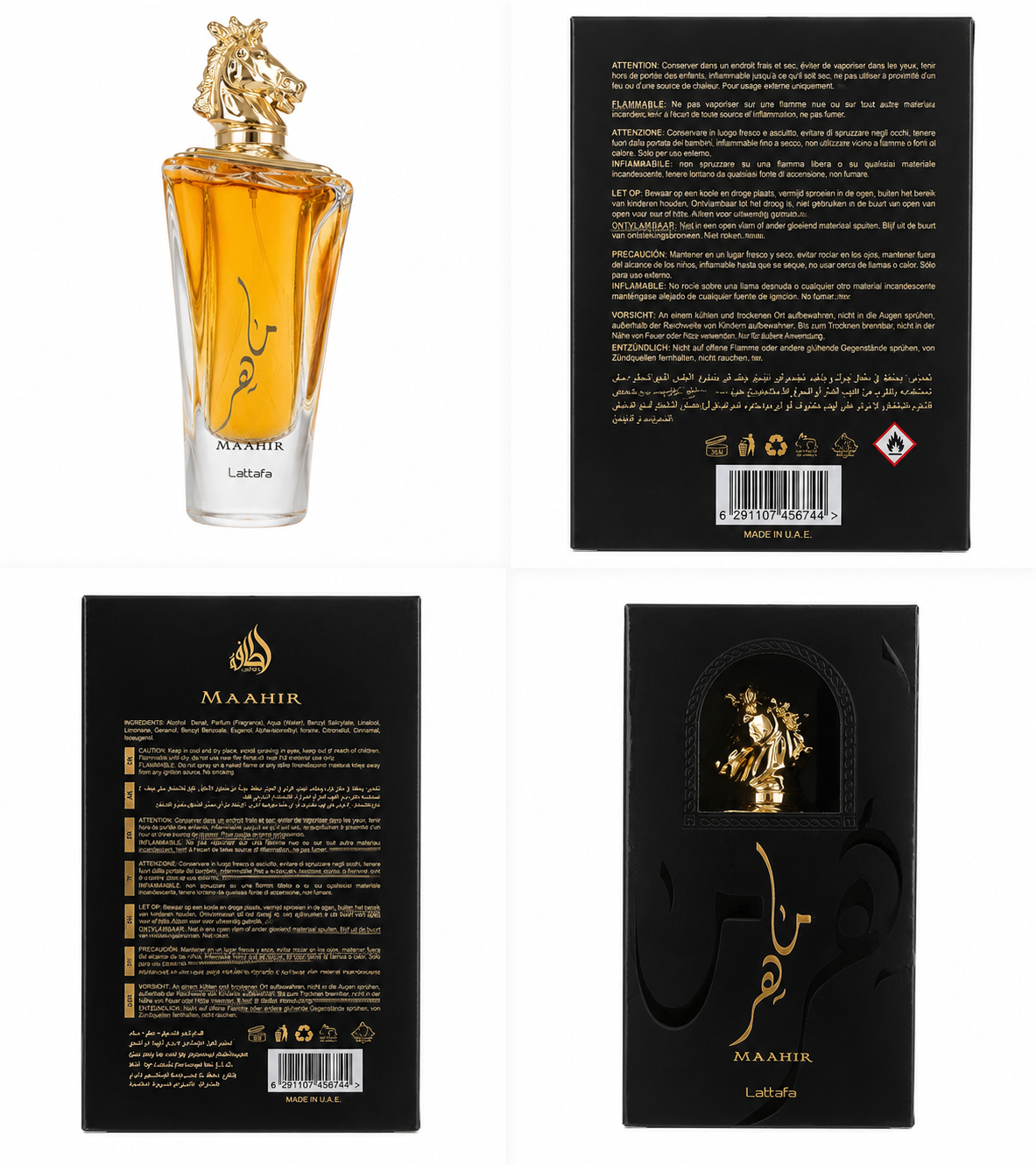 Lattafa Maahir eau de parfum 100ML