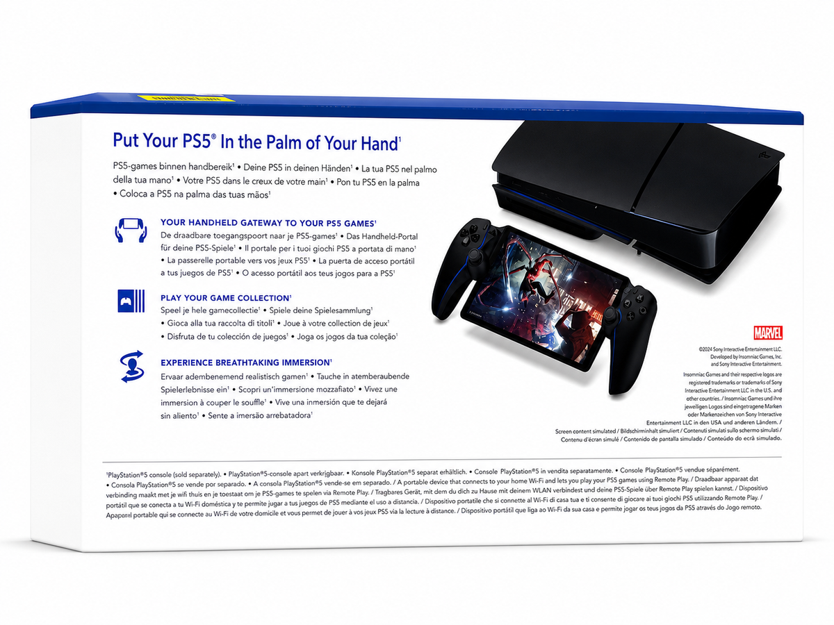 PlayStation Portal Remote Player - Midnight Black Brand New