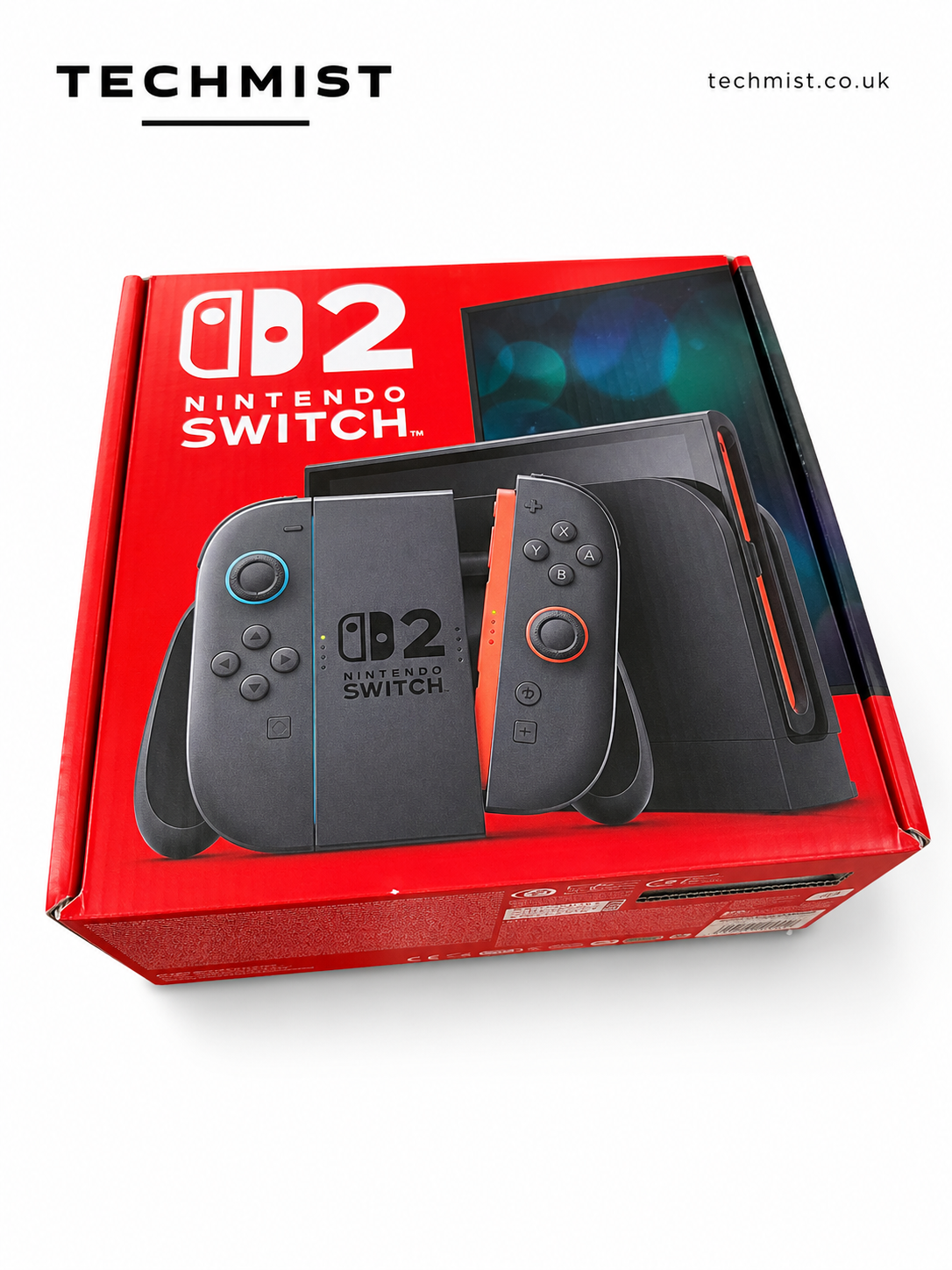 nintendo switch front box sealed techmist uk 