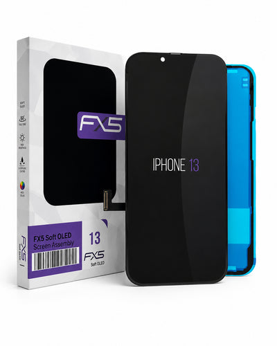 FX5 iPhone 13 Soft OLED replacement screen with True Tone support