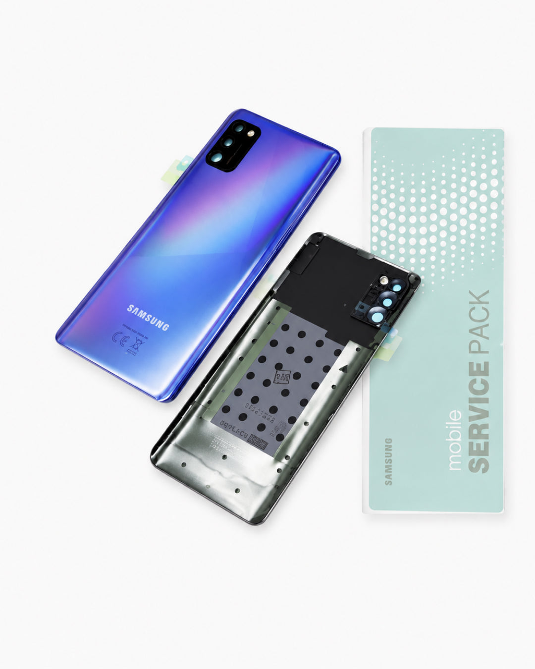 Genuine Samsung Galaxy A41 A415 Rear Battery Cover with Camera Lens