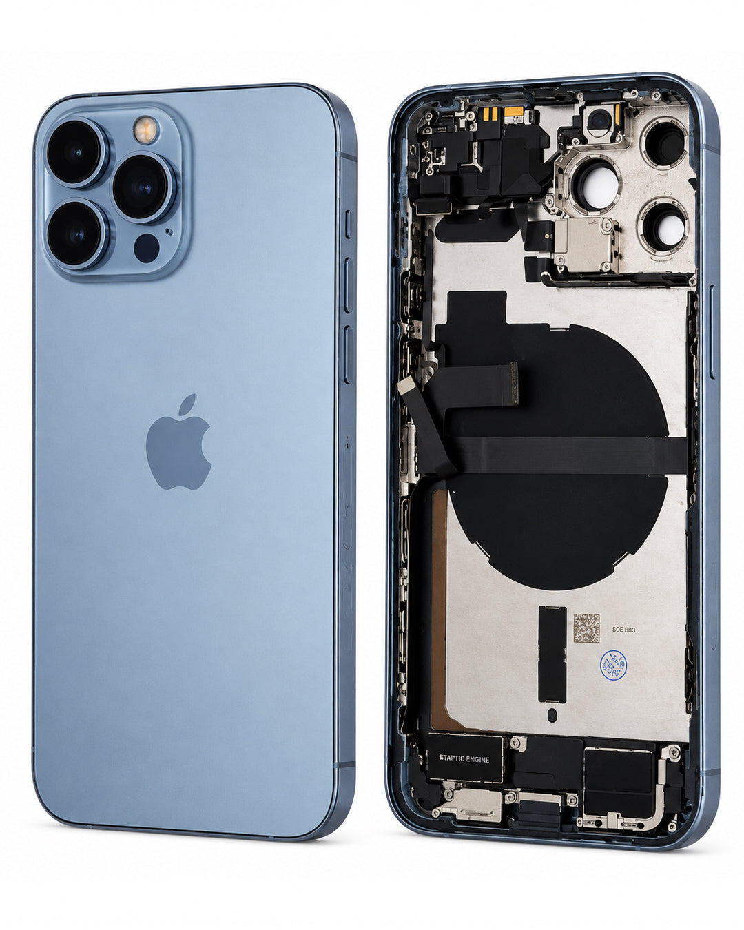Apple (New) (Reclaimed) iPhone 13 Pro Max Rear Housing with Parts | Grade B+