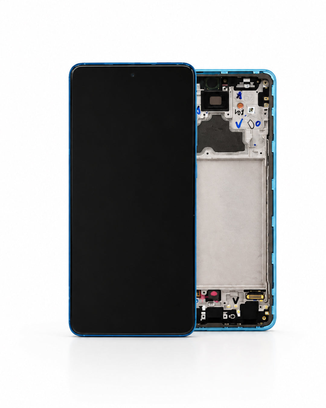 Genuine Galaxy A72 A725 AMOLED Screen Assembly with Chassis