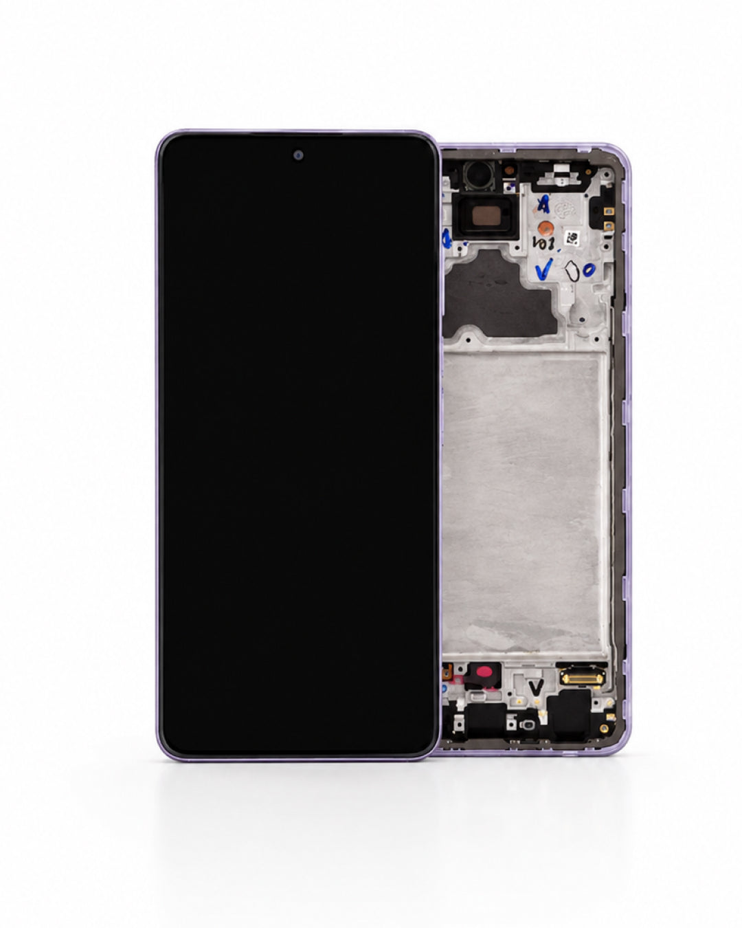 Genuine Galaxy A72 A725 AMOLED Screen Assembly with Chassis