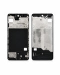 A replacement smartphone front glass display panel shown in both front and back views against a white background.