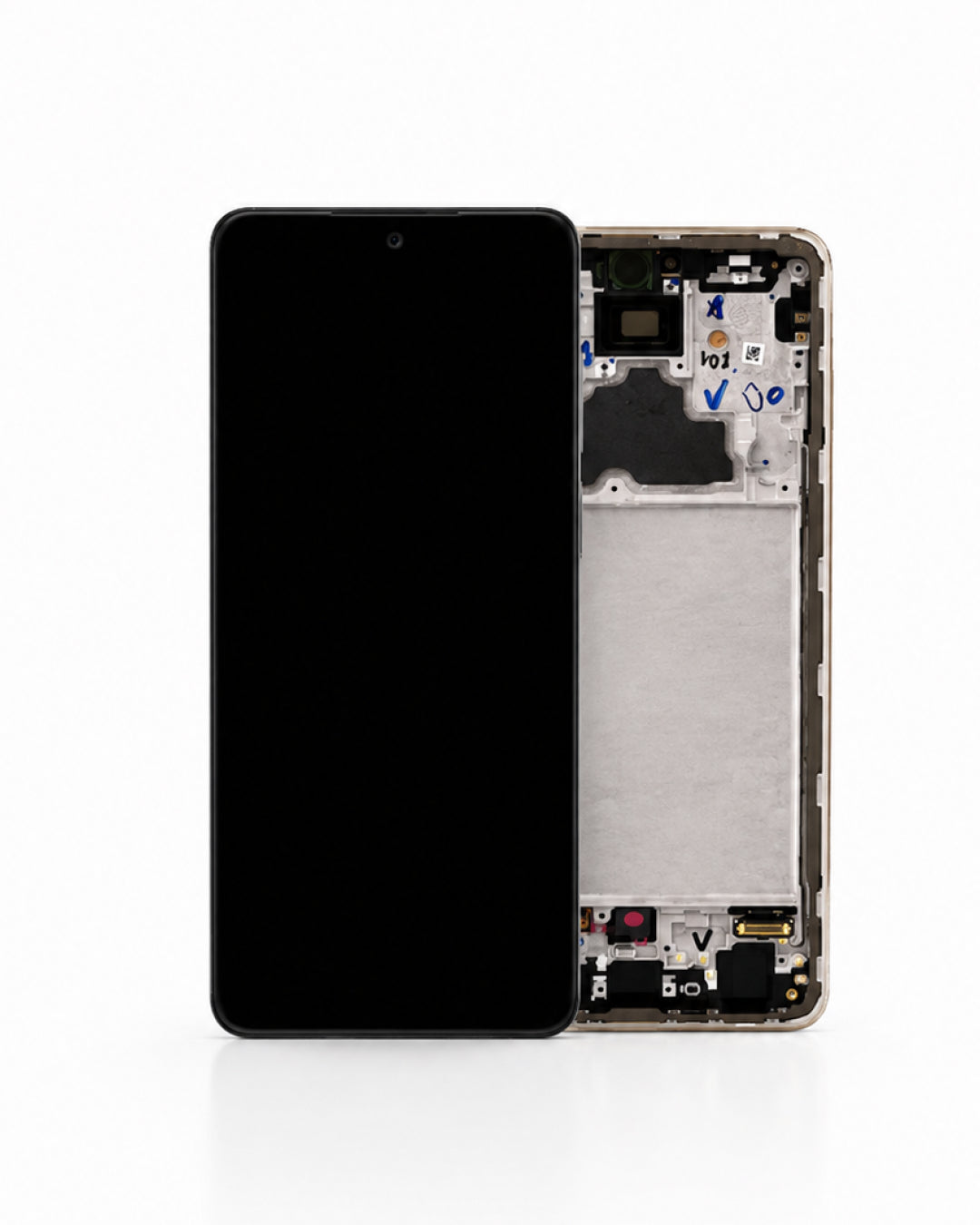 Genuine Galaxy A72 A725 AMOLED Screen Assembly with Chassis
