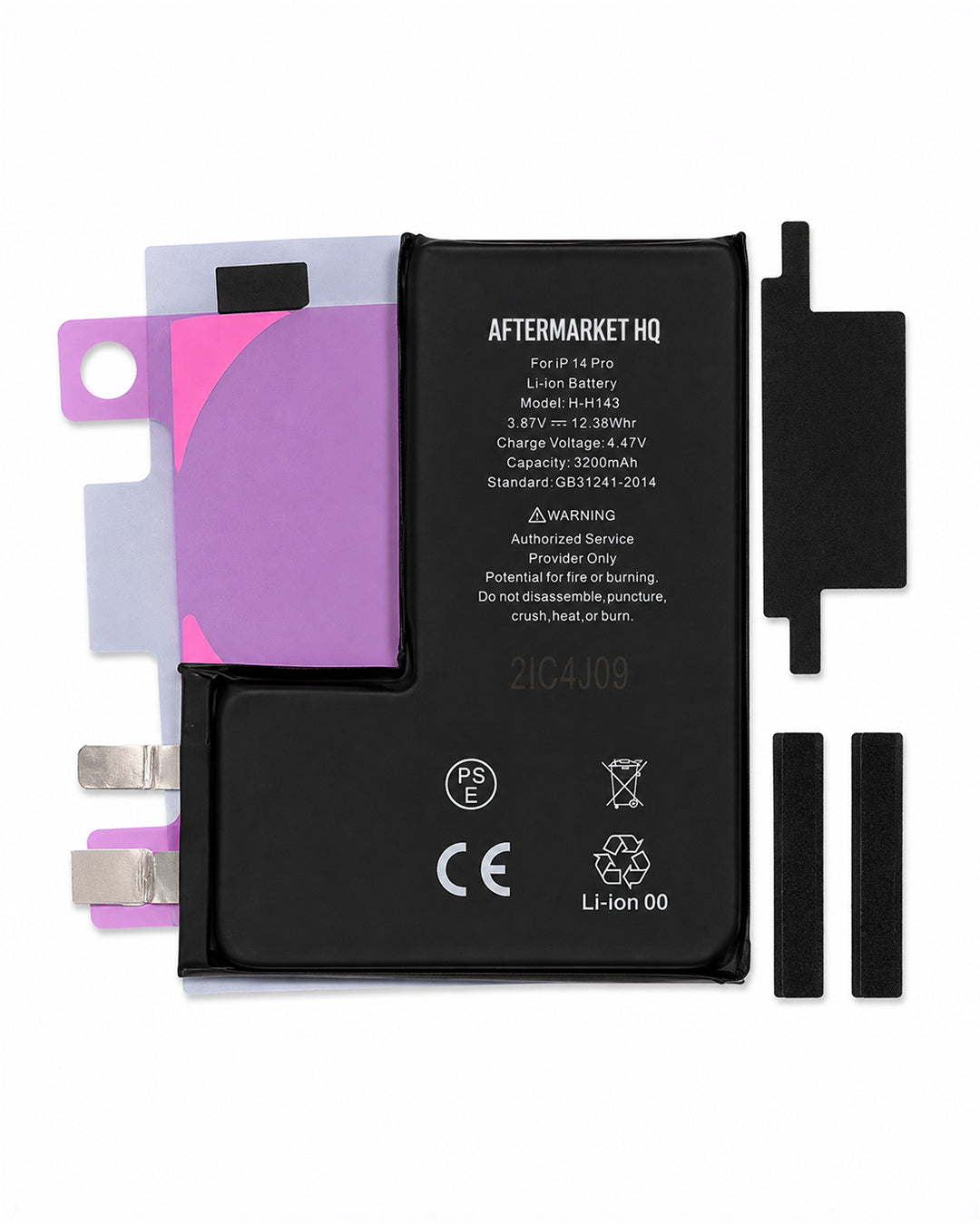Aftermarket HQ | iPhone 14 Pro | Replacement Battery | 3200mAh
