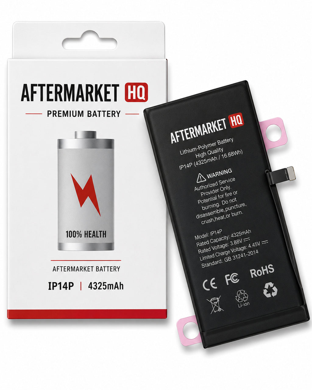 iPhone 14 Plus | Replacement Battery | 4325mAh | Aftermarket HQ & Original Reclaimed Options