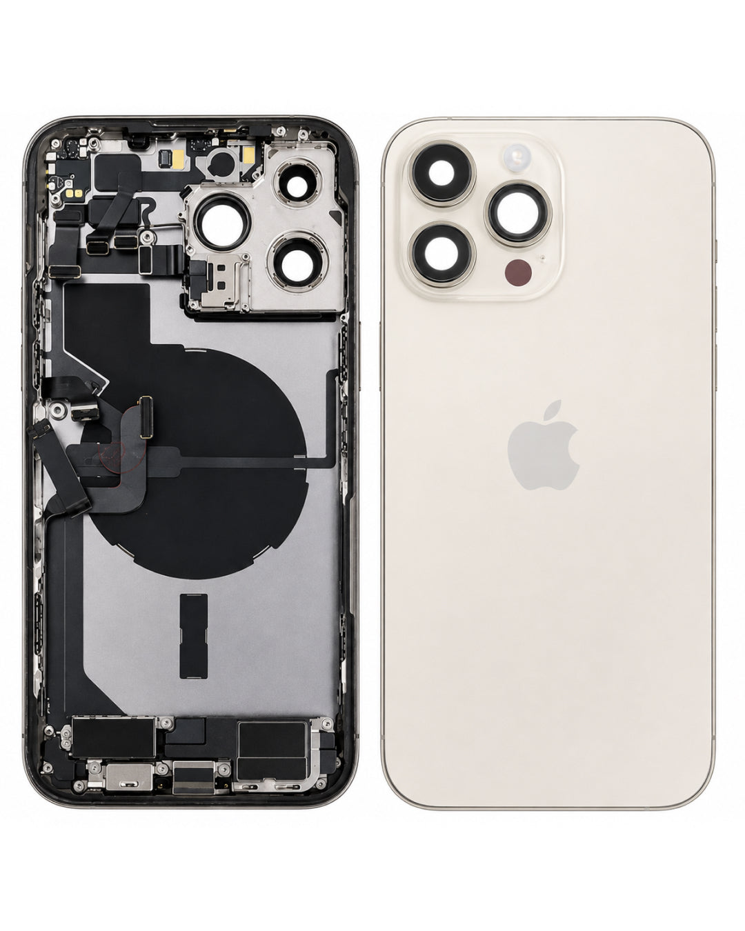 iPhone 14 Pro Max Back Housing With Parts | Original Reclaimed | Grade A, B+, B & C