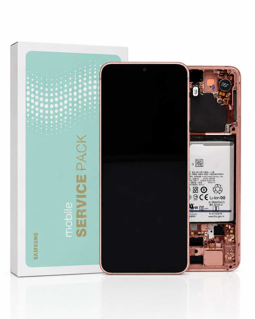 Service pack replacement AMOLED assembly for the Samsung Galaxy S21 5G