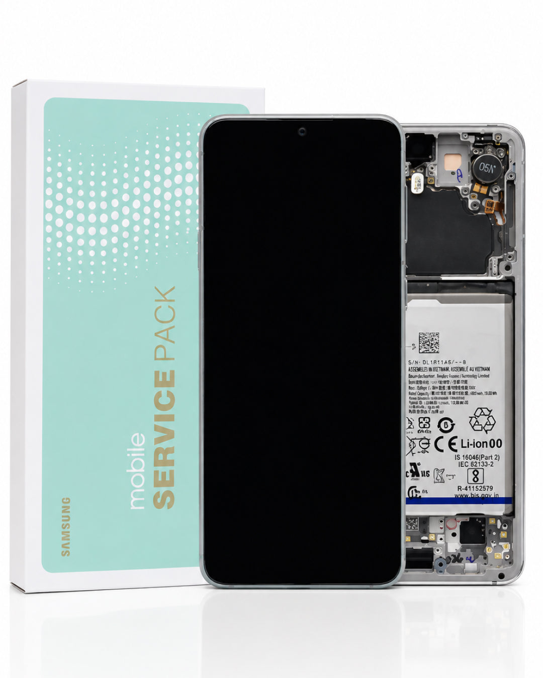 Service pack replacement AMOLED assembly for the Samsung Galaxy S21 5G