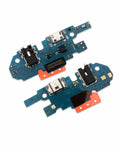 Two replacement blue electronic circuit boards with USB-C ports, black connectors, and orange protective film, shown on a white background.