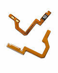 A replacement flex cable for a smartphone, featuring a gold-plated circuit board with a small camera lens module, shown against a plain white background.