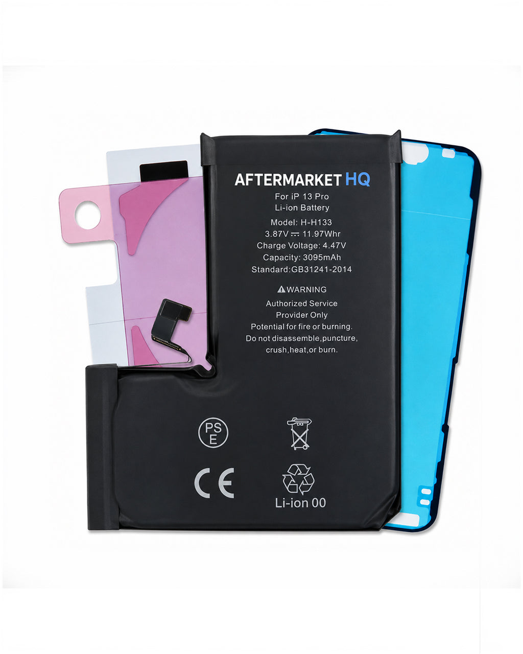 Aftermarket HQ | Apple iPhone 13 Pro Replacement Battery | 3095mAh–3100mAh | Multiple Options