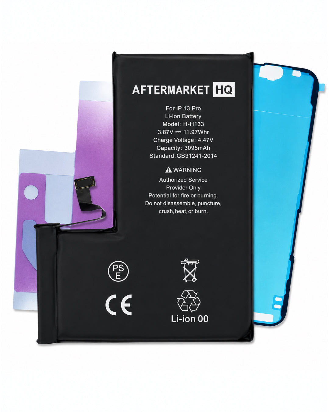 Aftermarket HQ | Apple iPhone 13 Pro Replacement Battery | 3095mAh–3100mAh | Multiple Options