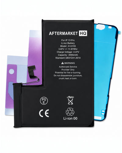 Aftermarket HQ | Apple iPhone 13 Pro Replacement Battery | 3095mAh–3100mAh | Multiple Options