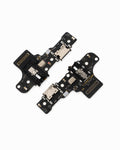 Two replacement iPhone charging port flex circuits on a clean white background.