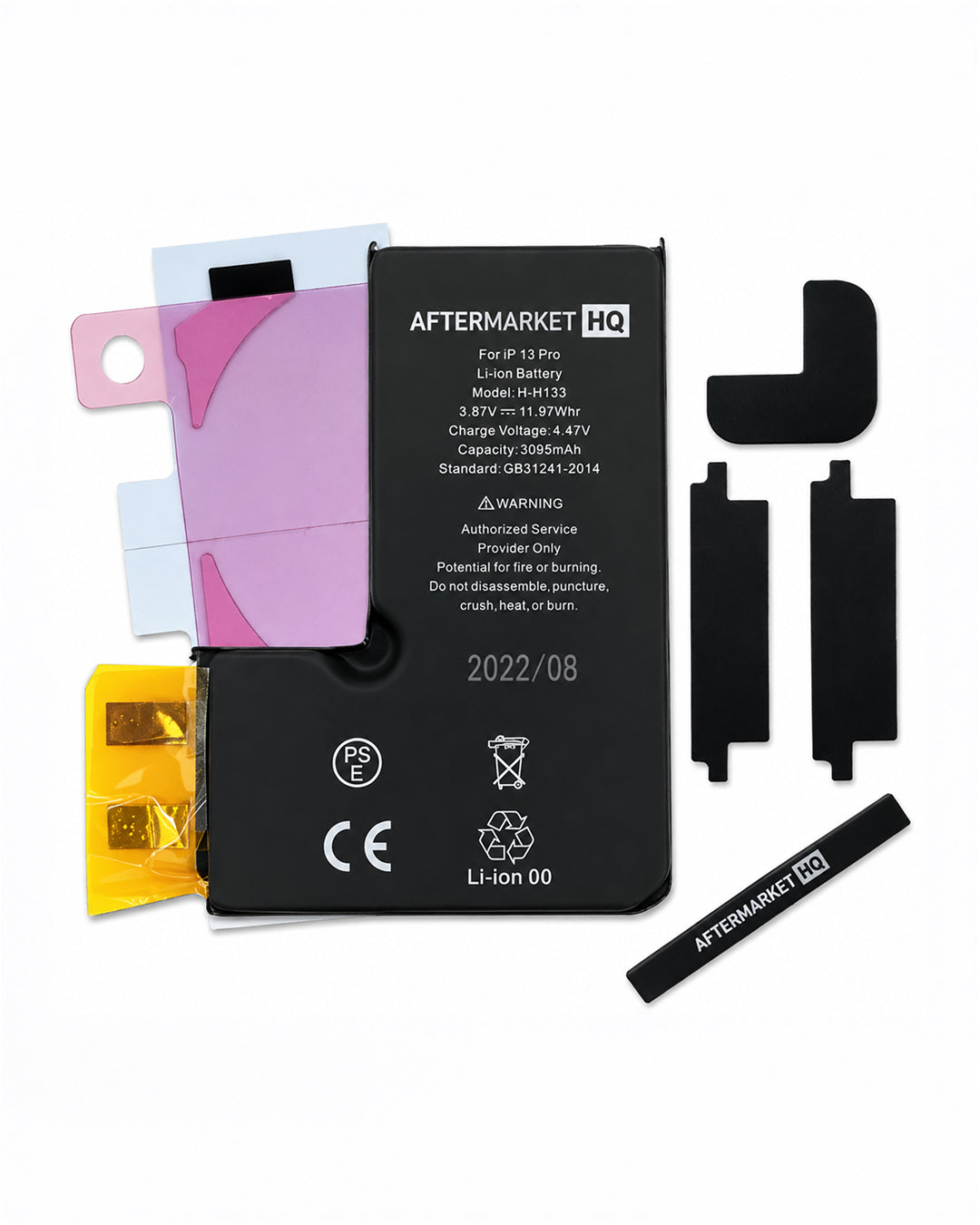 Aftermarket HQ | Apple iPhone 13 Pro Replacement Battery | 3095mAh–3100mAh | Multiple Options
