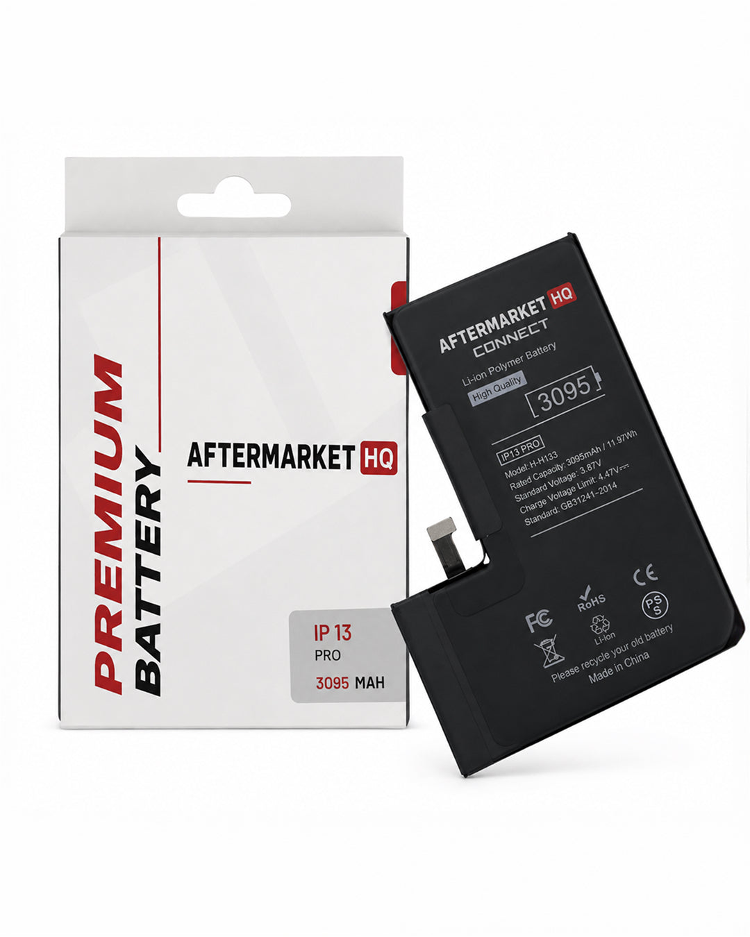 Aftermarket HQ | Apple iPhone 13 Pro Replacement Battery | 3095mAh–3100mAh | Multiple Options