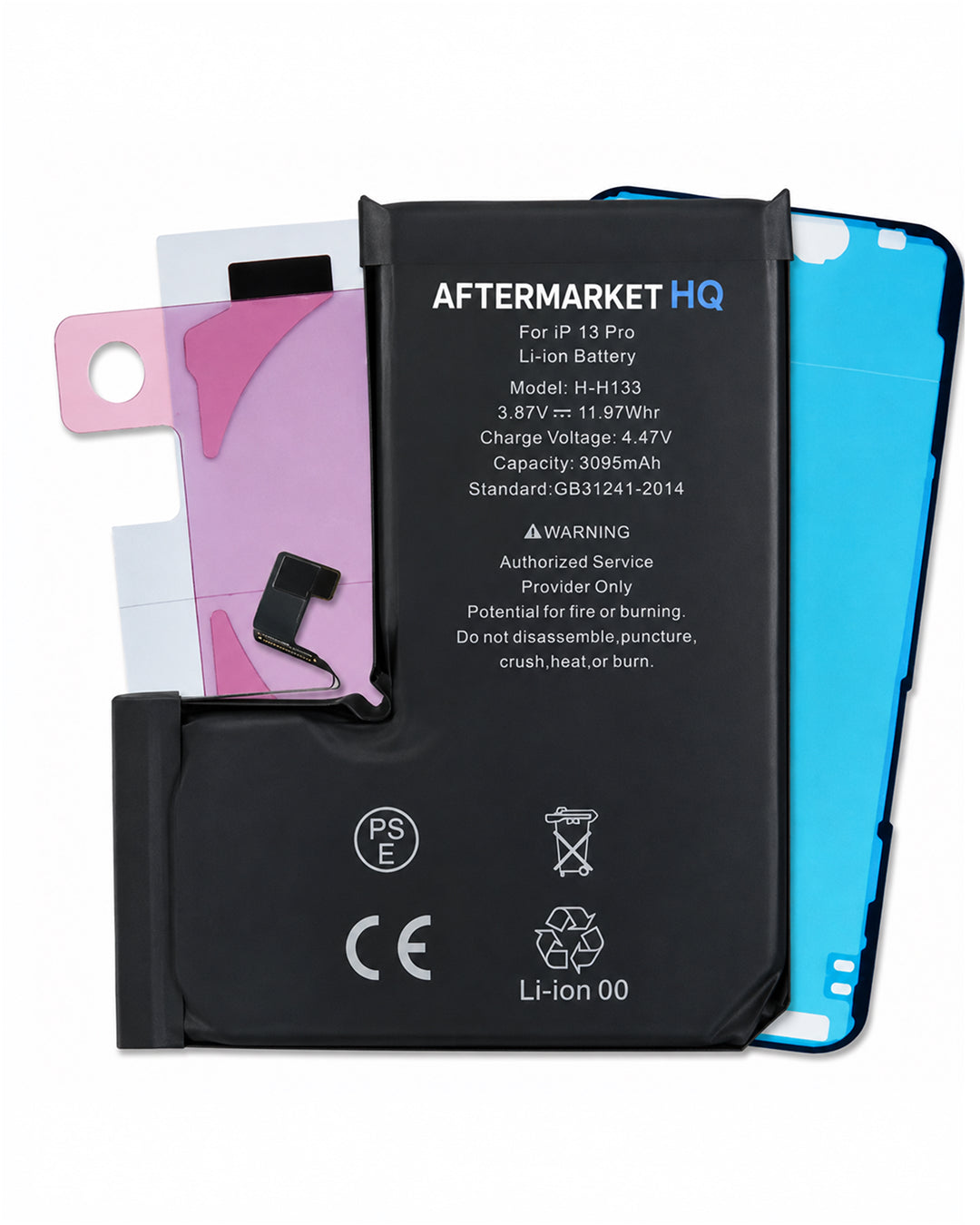 Aftermarket HQ | Apple iPhone 13 Pro Replacement Battery | 3095mAh–3100mAh | Multiple Options