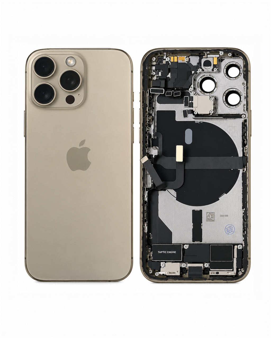 Apple (New) (Reclaimed) iPhone 13 Pro Rear Housing with Parts | Grade A