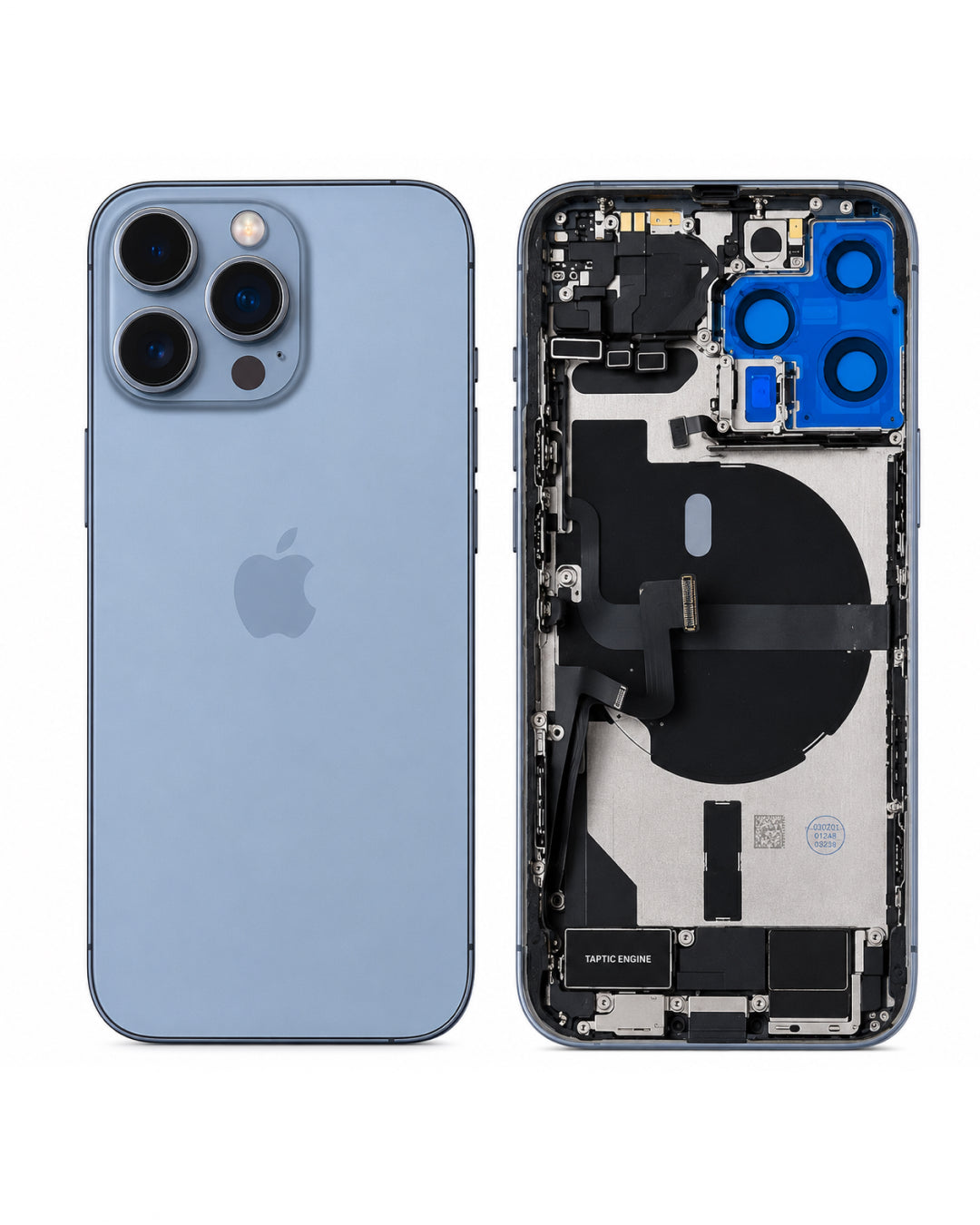 Apple (New) (Reclaimed) iPhone 13 Pro Rear Housing with Parts | Grade A