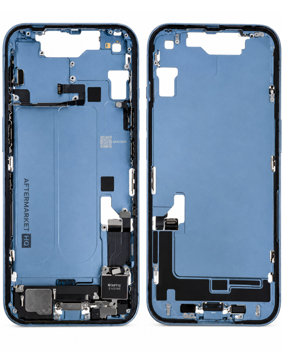Original Reclaimed iPhone 14 Plus Mid Frame Chassis Assembly With Parts | Multiple Grades & Colours