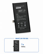 What's included in the box – Aftermarket HQ Connect battery for iPhone 13