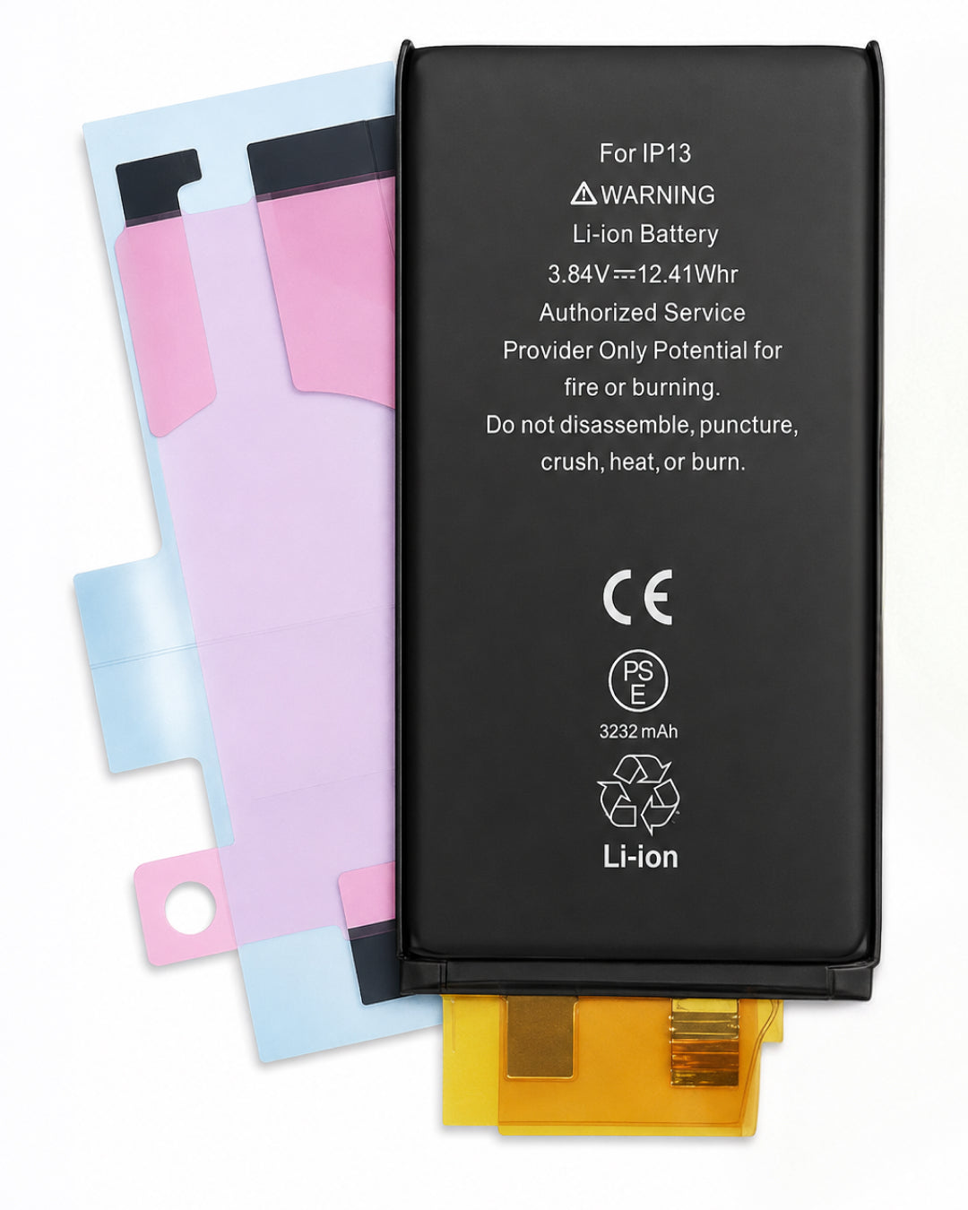 Premium Aftermarket HQ 3232mAh battery cell kit for Apple iPhone 13 without BMS
