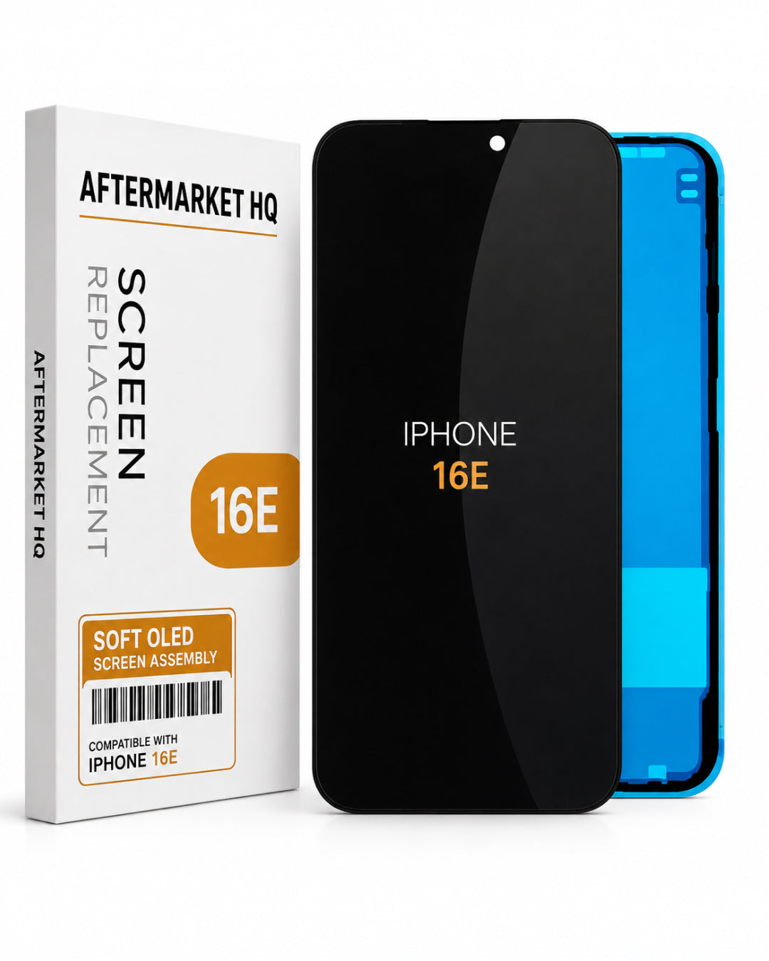 Aftermarket HQ | iPhone 16e | Replacement Screen | Full High Definition | LCD