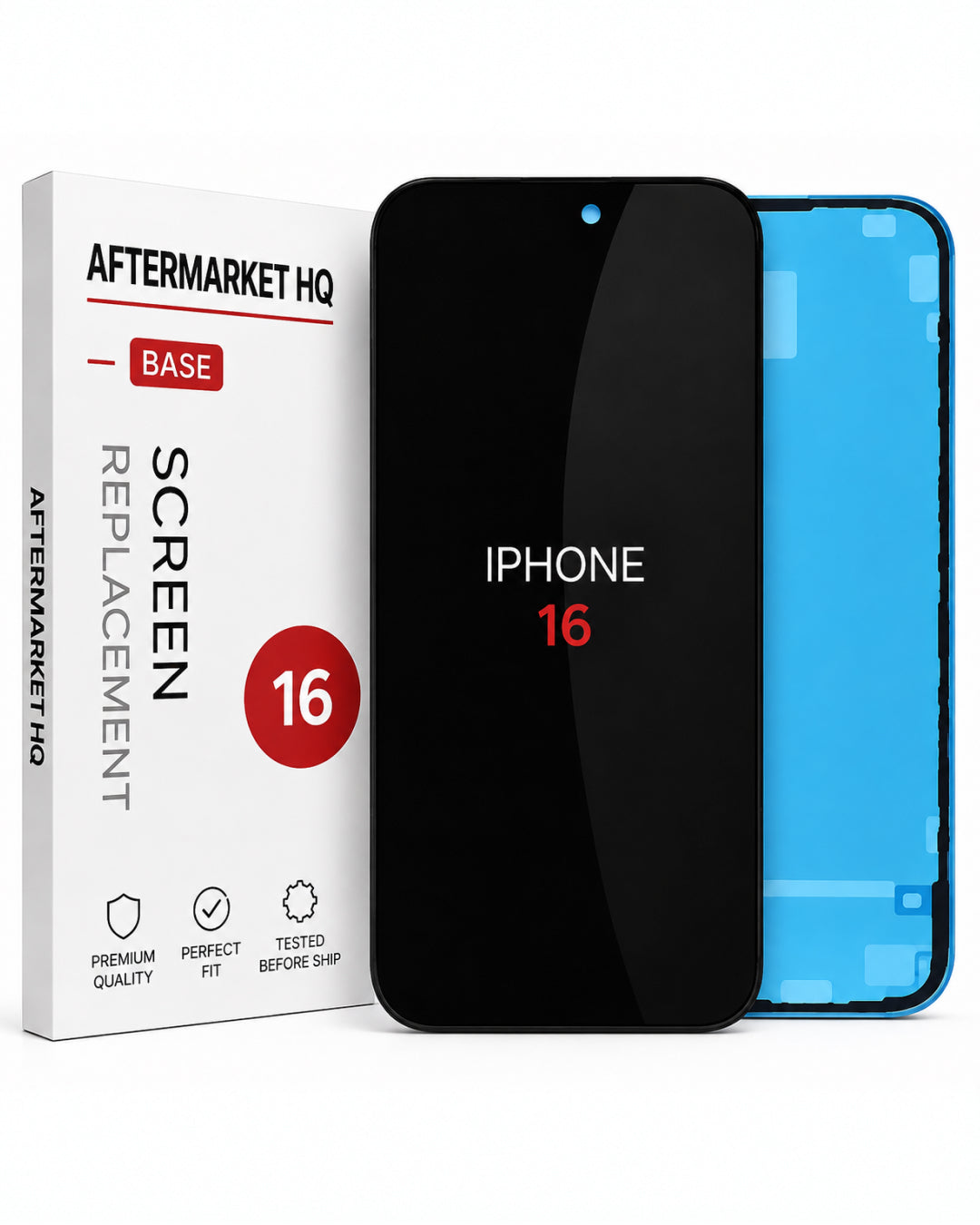 Aftermarket HQ | iPhone 16 | Replacement Screen | LCD