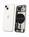 Apple (New) (Reclaimed) Grade C Starlight rear housing with parts for iPhone 13