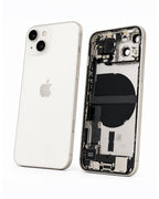 Apple (New) (Reclaimed) Grade C Starlight rear housing with parts for iPhone 13