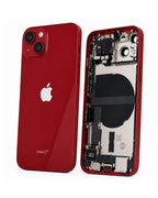 Apple (New) (Reclaimed) red rear housing with parts for iPhone 13