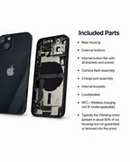 What's included in the box – Apple (New) (Reclaimed) iPhone 13 rear housing with pre-installed small parts