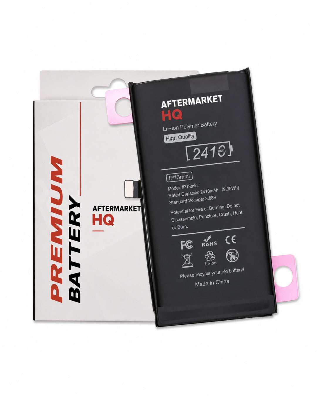 iPhone 13 Mini Replacement Battery | Standard, Premium, Genuine Reclaimed & BMS Options