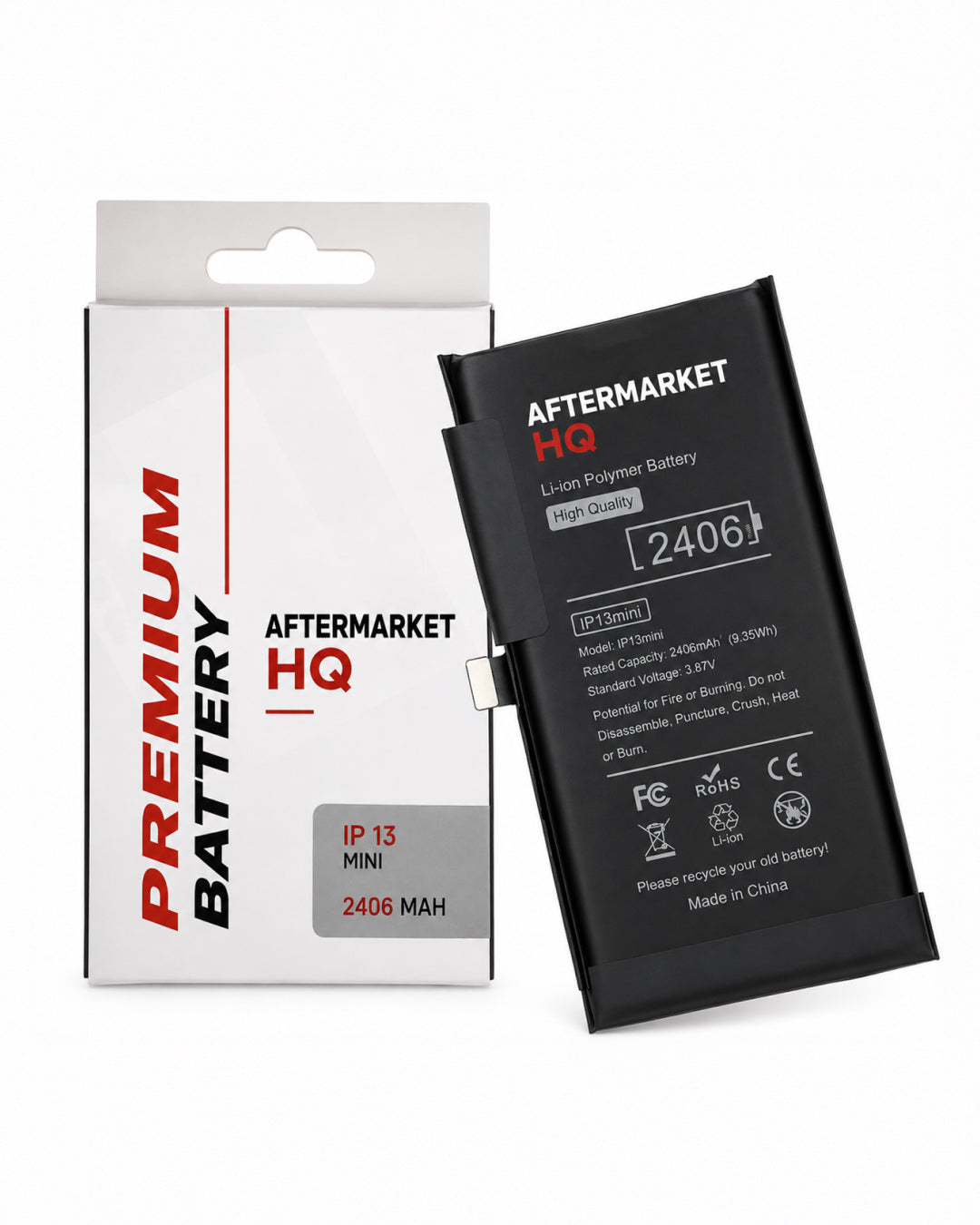 iPhone 13 Mini Replacement Battery | Standard, Premium, Genuine Reclaimed & BMS Options