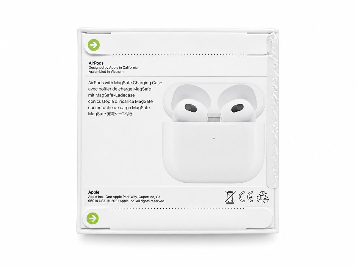 Apple AirPods 3rd Gen Wireless Earbuds White New Techmist