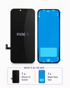 What's included in the box – FX5 iPhone 13 Soft OLED replacement screen assembly