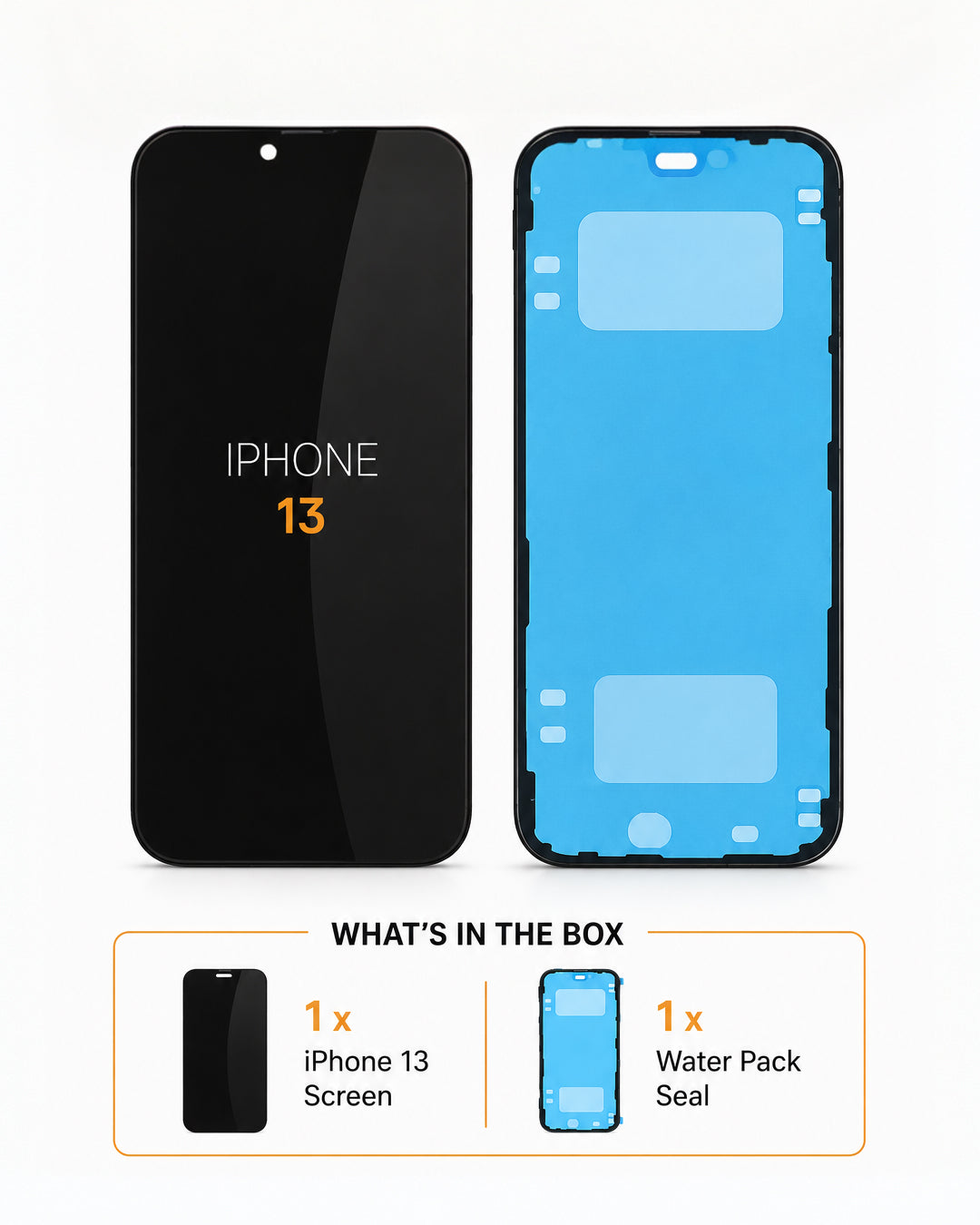 High-quality iTC CORE iPhone 13 LCD screen replacement compatible with A2633 A2482 A2631 A2634 A2635